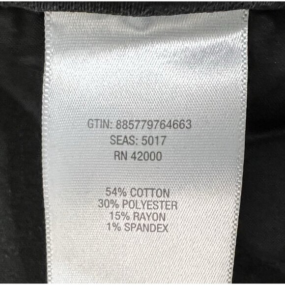 Adam Levine Black Jeans Women’s Size 17 Skinny Distressed Raw Hem - Picture 5 of 16